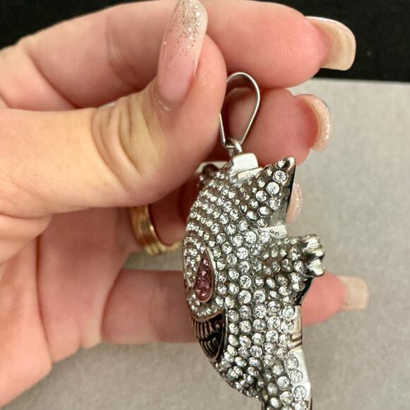 Brand New- Iced GENGAR Pokémon Pendant Large-Silver - Picture 7 of 9